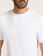 Herre Classic T-shirt med Rund Hals