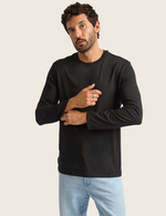 Herre Classic Langærmet T-shirt