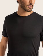 Herre Basis T-shirt med Rund Hals