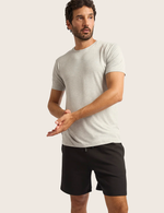Herre Basis T-shirt med Rund Hals - Outlet
