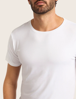 Herre Basis T-shirt med Rund Hals