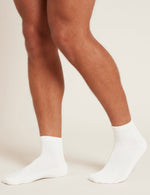 5-Pack Men's Sports Ankle Socks / Hvid 45-50
