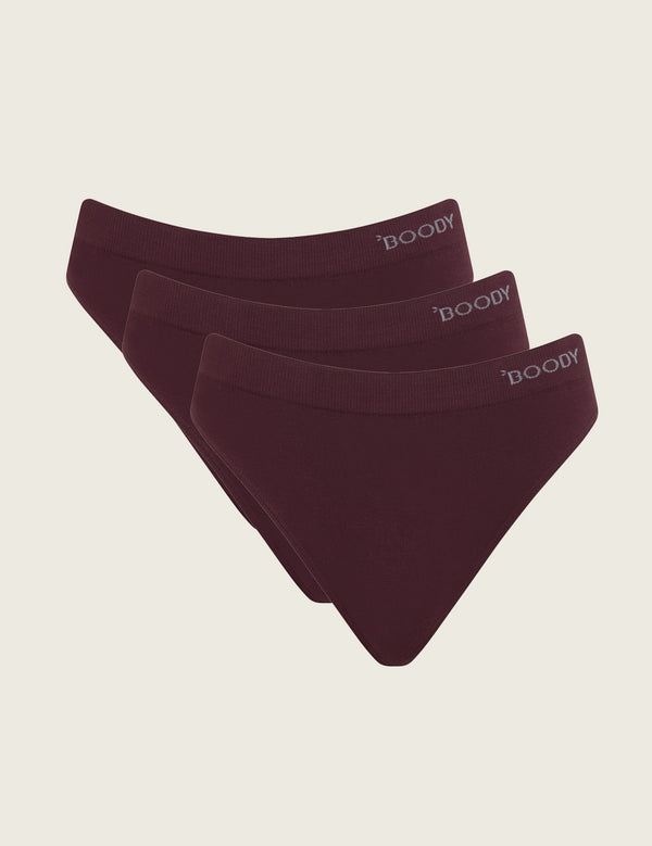 3-Pack Classic Bikini - Mulberry