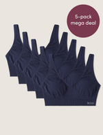 5-Pack Shaper Crop Bra