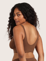 Sømløs Bambus BH med Indlæg