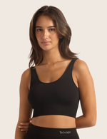 2-Pack Ribbet Sømløs Bambus BH