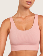 Ribbet Sømløs Bambus BH