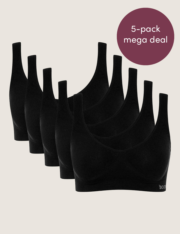 5-Pack Shaper Crop Bra