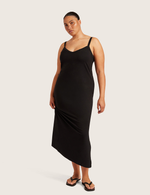 Slip Kjole med V-hals