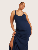 Slip Kjole med V-hals