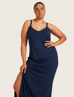 Slip Kjole med V-hals