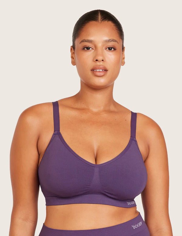 T-Shirt BH Uden Bøjle med Ekstra Støtte (DD-F) - Amethyst