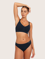 T-Shirt BH Uden Bøjle med Ekstra Støtte - Midnight