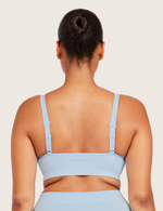T-Shirt BH Uden Bøjle med Ekstra Støtte (DD-F) - Sky Blue