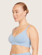 T-Shirt BH Uden Bøjle (B-DD) - Sky Blue
