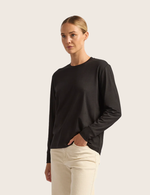 Classic Langærmet T-shirt