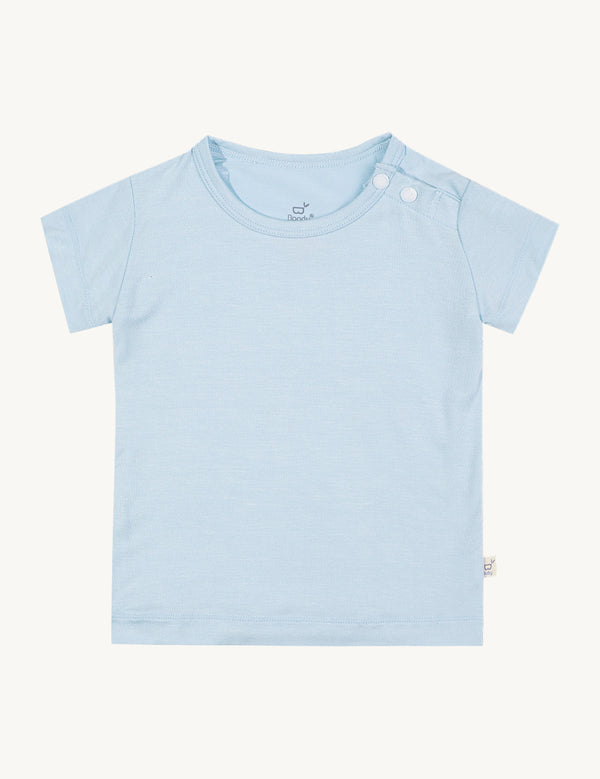 Baby t-shirt - Lyseblå | Boody Baby