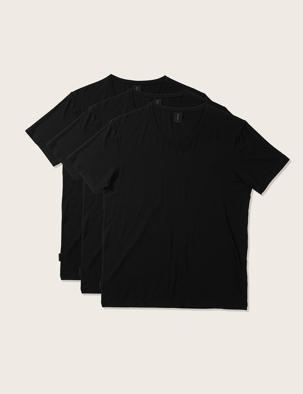 3-Pak Men's V-Neck T-Shirt