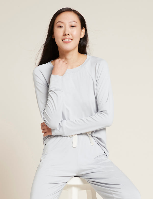 Goodnight Raglan Sleep Top - Dove